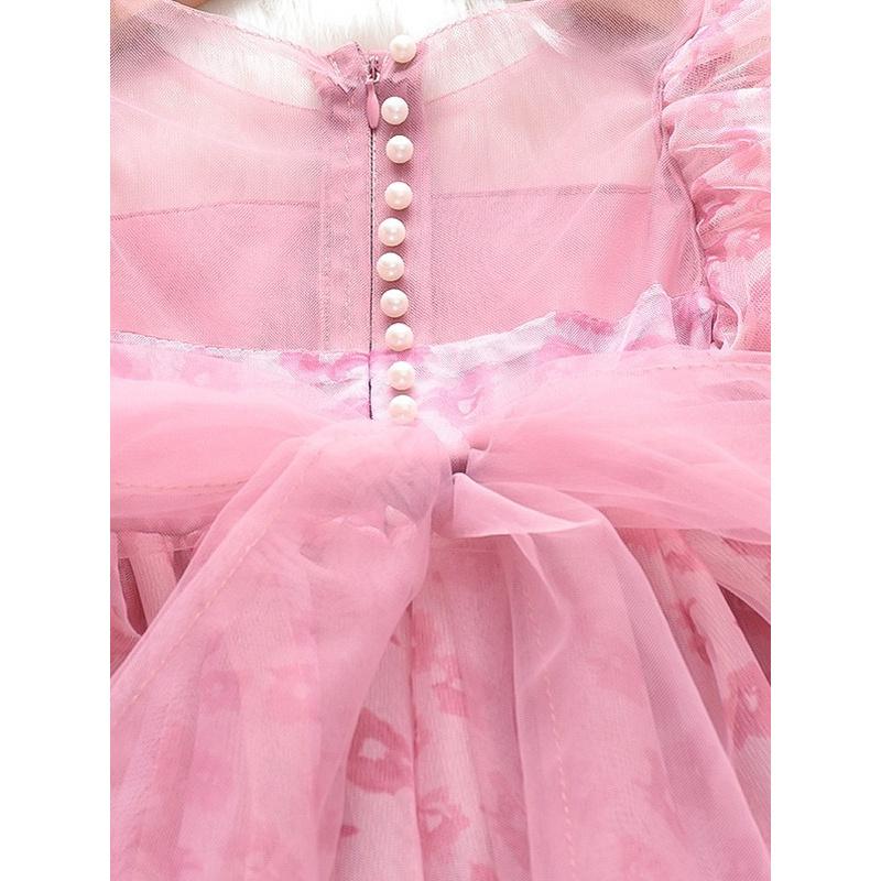 Girls' Dress Summer New Children's Dress Super Fairy Puffy Tulle Dress Summer Girl Princess Dress