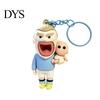 Football Player Backpack Charm Cartoon Keychain Pendant, Big Mouth Man Charm, Bag Hanging Decorative Accessory, Lover Gift Decor