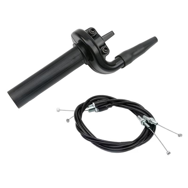 

Compatible Throttle Grip Cable for YAMAHA WR/YZ250F, 426F, KLX450F, CRF250R/450X чёрный