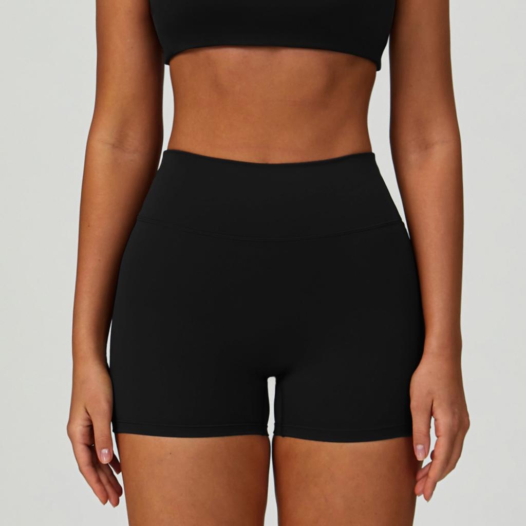 Naked Yoga Shorts, Tight Fitting High Waisted Quick Drying Outdoor Sports Shorts For Women, Casual Running And Fitness Shorts For Women