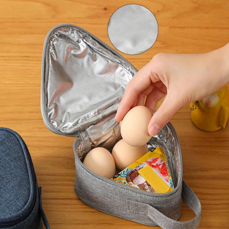 Practical Small Portable Ice Bags Fashion Waterproof Cooler Bag Lunch Leisure Picnic Pouch Food Bag Food Thermal Bag 24BD
