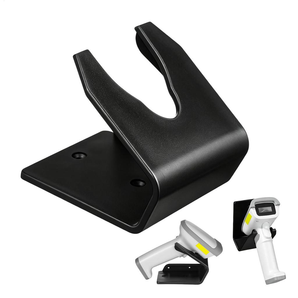 Universal Barcode Scanner Wall Mount Holder, Heavy Duty Space Saving Hands-Free Bracket, Scanner Gun Stand for Office Home