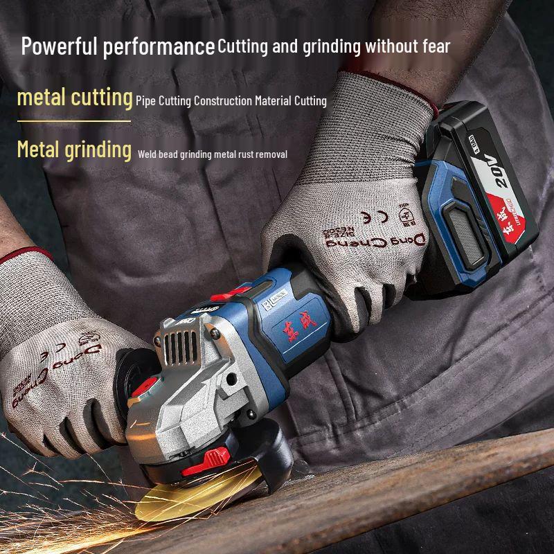 Dongcheng DCSM04-125 Brushless Cordless Angle Grinder CN plug (adapter included)