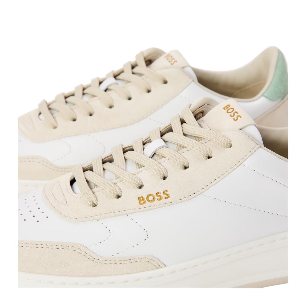 BOSS Womens/Ladies Baltimore Leather Low Trainers