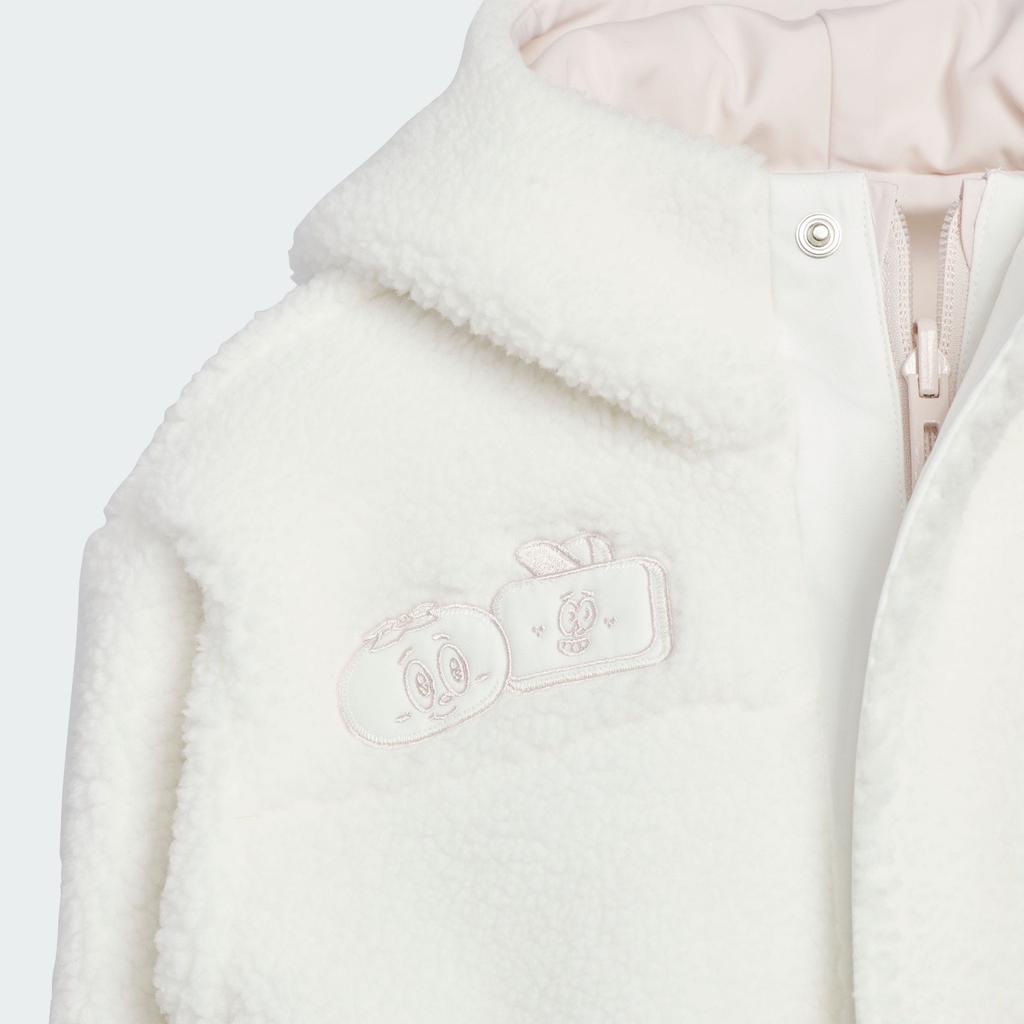 Adidas Reversible Warm Jacket Kids Jackets Han-Yu-White JF3853