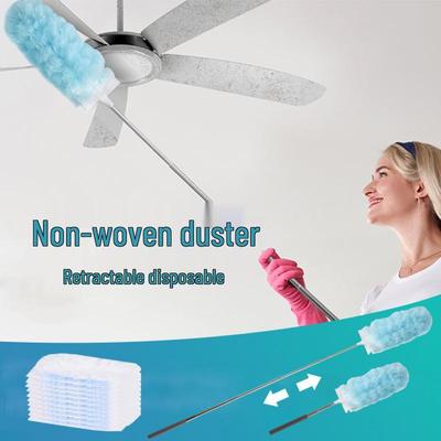 Retractable Non-Woven Electrostatic Duster for Household Dust Removal