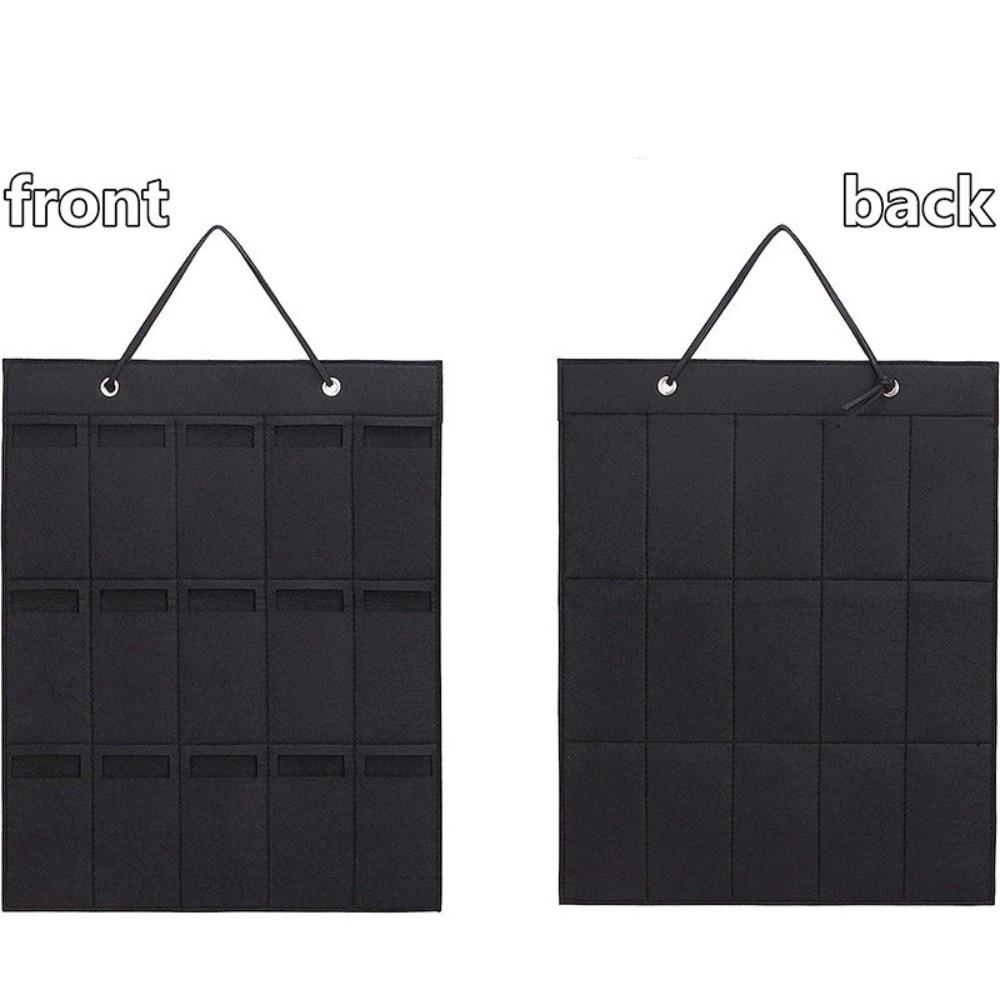 2Pcs Wall-Mounted Eyeglasses Stand Holder 15 Slots Glasses Organizer For Eyewear