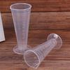 2Pcs/Set Measuring Cup Transparent Plastic Cone Reusable Kitchen Measuring Tool