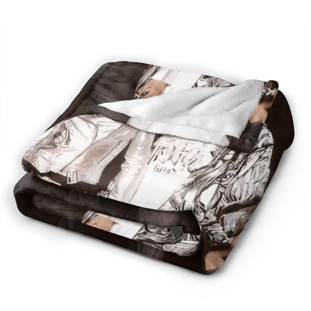 Tokio Hotel Flannel Blanket Spring Warm Bedding Throws for Kids Living Room Aesthetic Bedspread Sofa Bed Cover