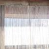 Tenda a filo 100 cm di larghezza x 200 cm [Rink Terre] (Bianco, lungo)