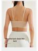 Reggiseno Sportivo Taglie Forti da Donna - Stile Canotta, Design Schiena Bella, Spalline Sottili, Indossabile all'Aperto