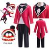 Costum Cosplay Amazing Digital Circus pentru Copii Costum Regină Clown 3 Bucăți Tenues Costum Joc de Rol Digital Pomni Halloween