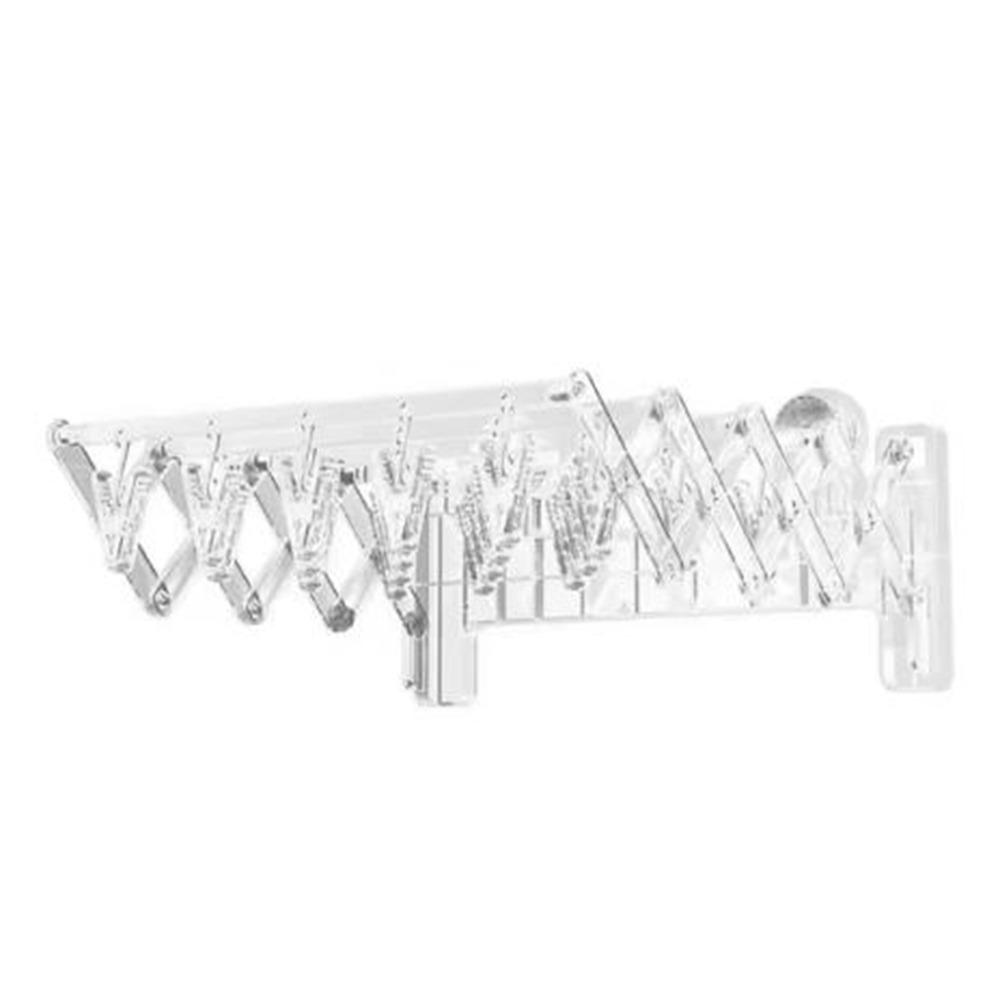 Retractable Gloves Towels Drying Rack Wall Mounted Clothes Hanger  Bathroom