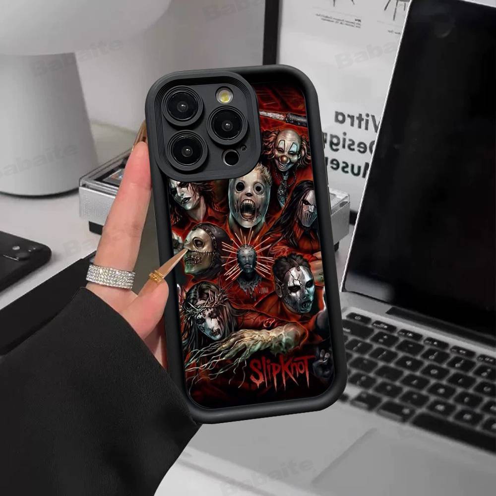Slipknot Band Phone Case For IPhone 17 16 15 14 13 Pro Max Plus 12 11 Cover