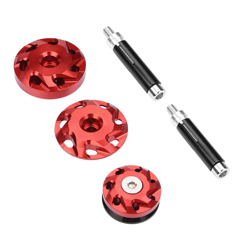 

KIMISS Декоративная крышка для отверстий рамы мотоцикла для Kawasaki Z1000 1000 Z1000S Z1000SX ((красный) default