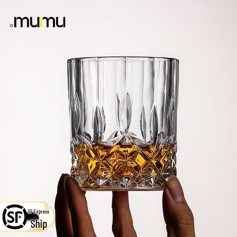 MUMU European Style Lead-Free Whiskey Glasses