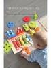3-in-1 Fishing & Xylophone Cognitive Toy for Shape & Color Recognition, Music Enlightenment