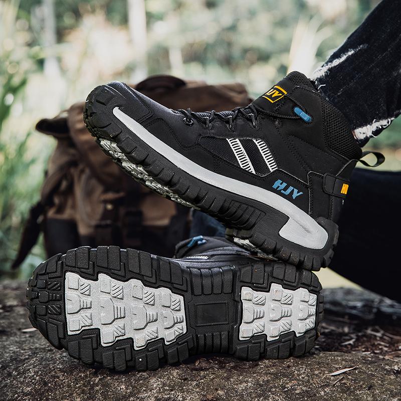 Military Running Shoes Ankle Boots Men Outdoor Climbing Shoes Man Boots Winter Thickness Shoes for Men Mens Desert Boots