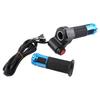 Uchwyty przepustnicy Twist Throttle 3 prędkości z wyświetlaczem LED do roweru elektrycznego (niebieski)