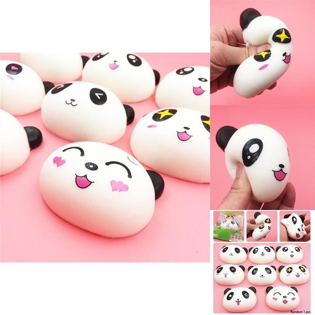 Joli Jouet Panda Squishy Pour Soulager le Stress et la Décoration