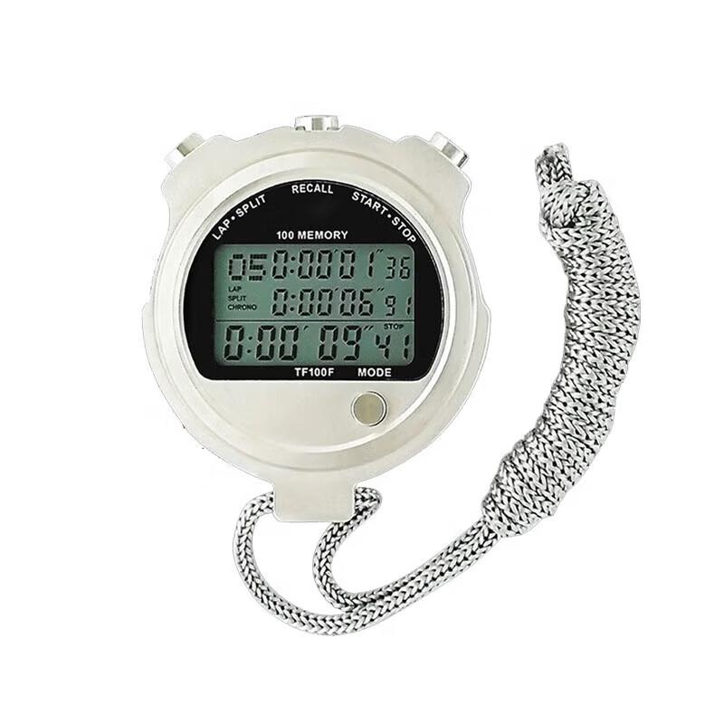 Xinkedun TF100F 100-Lap Metal Stopwatch