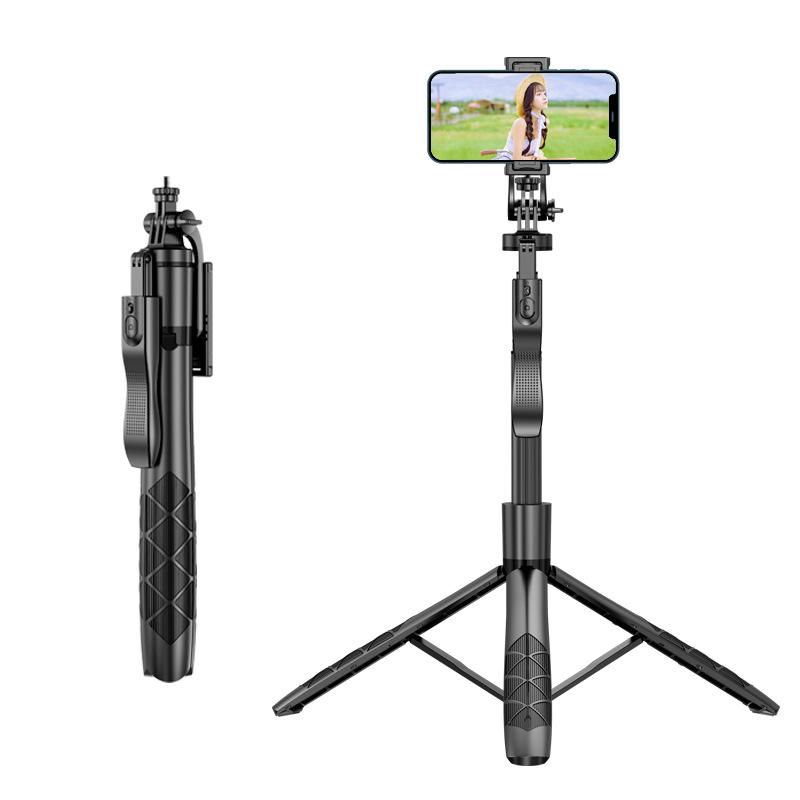 L16 Selfie Stick Tripod Mobile Phone Photography Integrated Bracket Anti Shake 360 Degree Rotation Multi Functional Floor Standing Selfie Stand