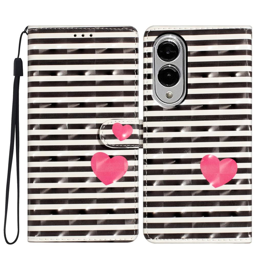3D Pattern PU Leather Phone Wallet Case for Samsung Galaxy S7 S8 S9 S20 S21 S22 S23 S24 S25 Note8 Note9 Note10 Note20 A10 A12 A13 A14 A15 A16...