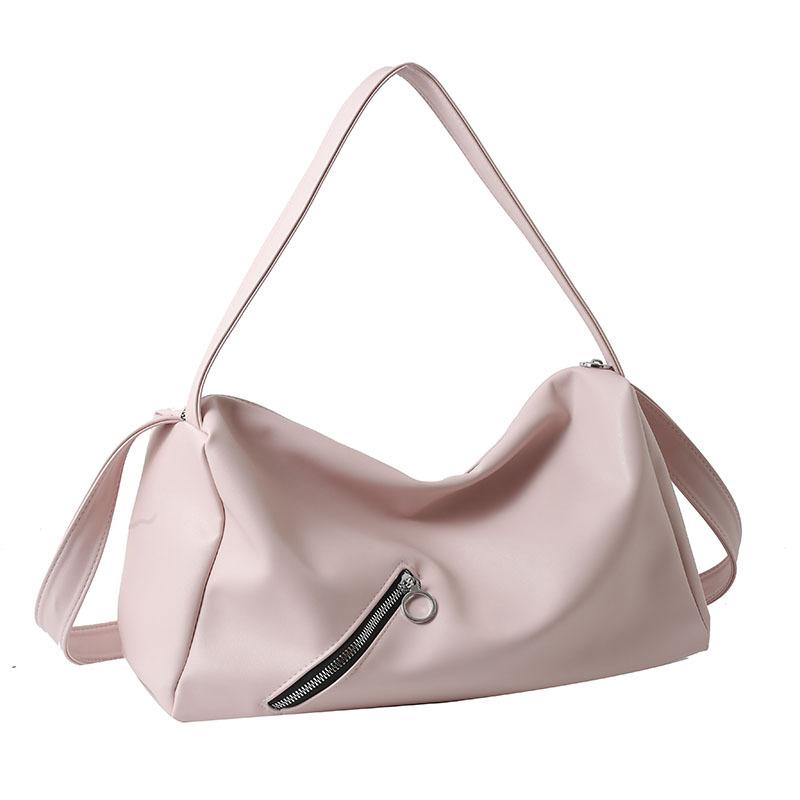 

Популярная женская сумка через плечо большой вместимости, новая модная школьная сумка-тоут для поездок на работу, простая сумка-тоут под мышкой