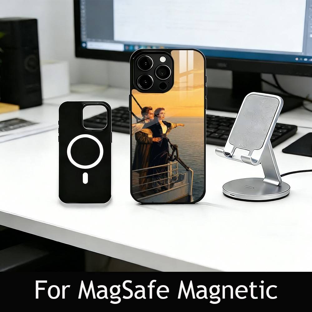 T-Titanic Phone Case For iPhone17,16,15,14,13,12,11 Plus,Pro Magnetic For Magsafe Wireless Charging
