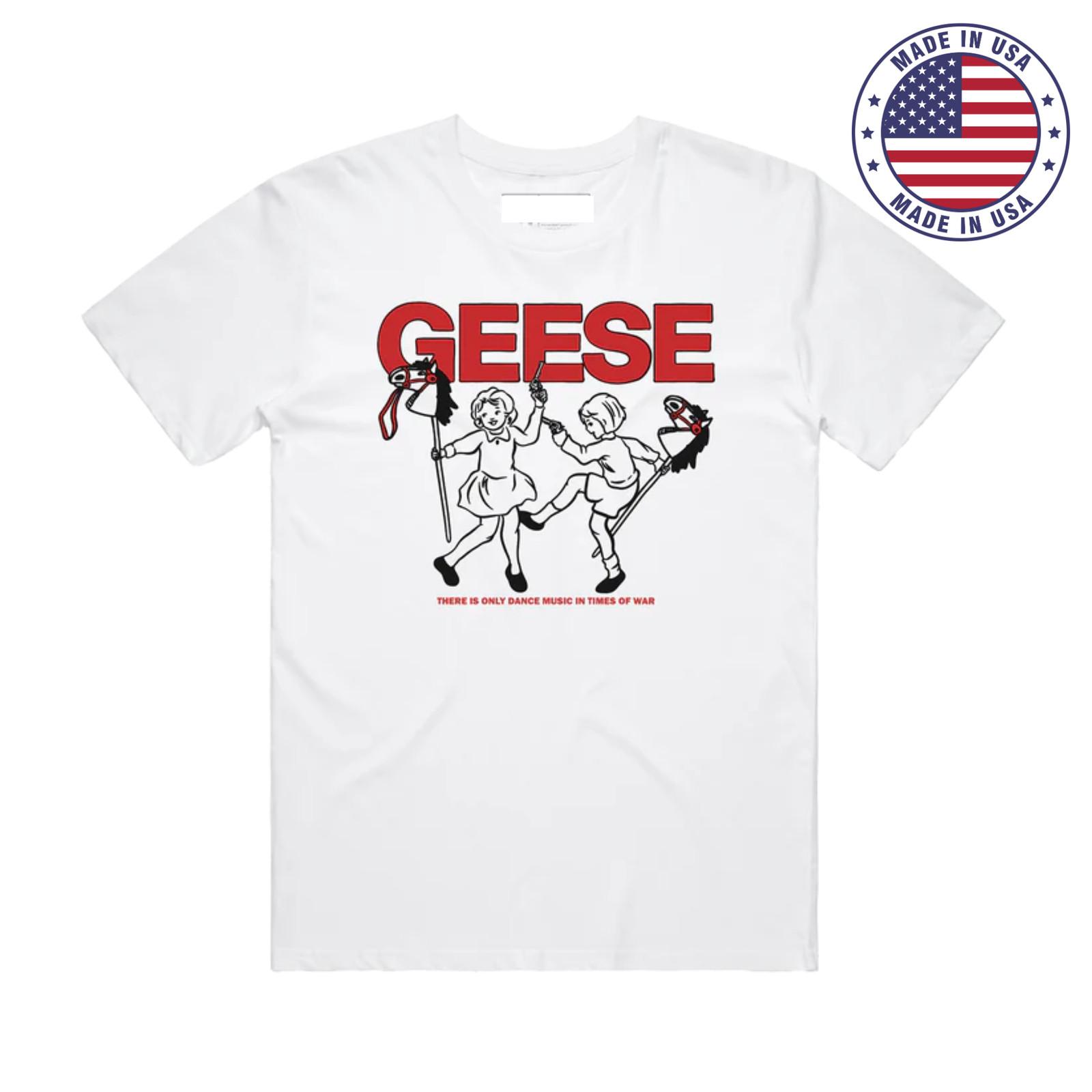Goose Band 100 Horses T-shirt Unisex Heavy Cotton Reprint All Sizes XXL
