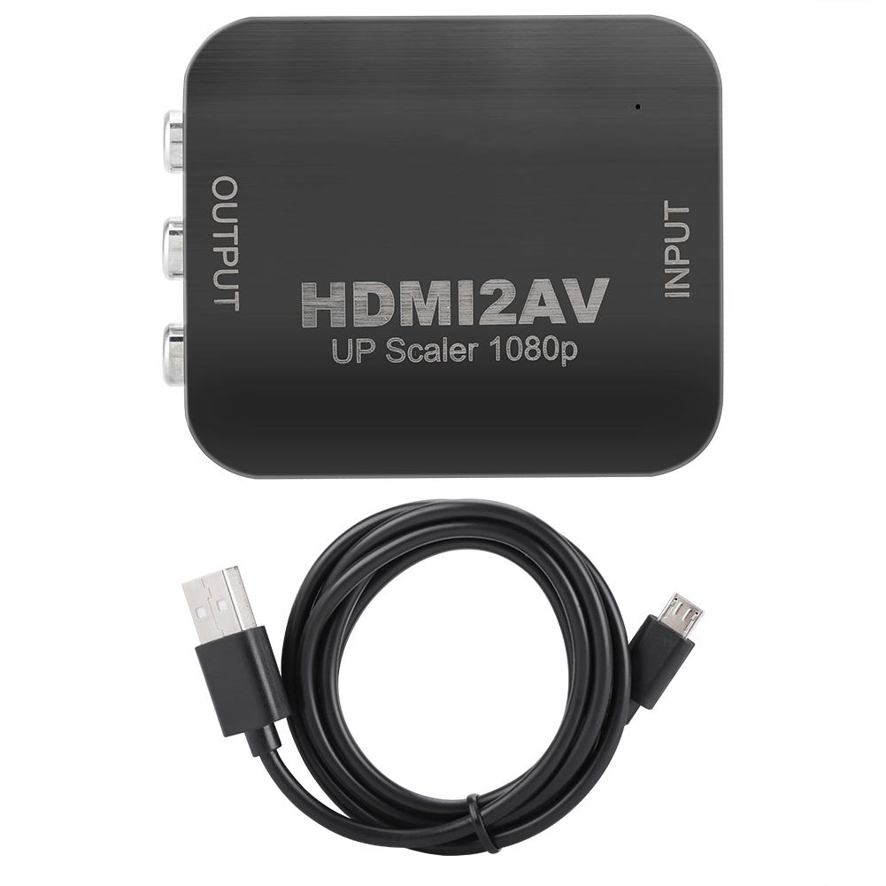 ACASIS Adaptador Conversor de Cabo HDMI para AV Transmissão de Dados de Vídeo HD 720P 1080P