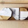 Homlly keii Gold Marble Coaster (4pcs set)