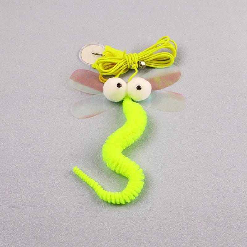 

Cat Fishing Rod Indoor Cat Toy for Kittens Rope Long Rope Teasing Cat Toy Accessories Pet Kitten Toy MWJ02