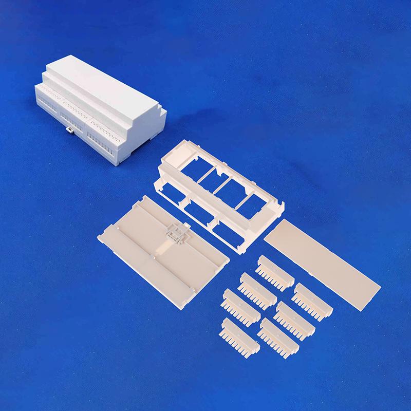 Din Rail Enclosure Plastic Enclosures For Electronics Distribution Box Electronic Enclosure Outlet Enclosure