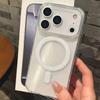 For Magsafe Magnetic Charging Transparent Case For iPhone 17 16 Pro Max 15 14 13 12 11 XS X XR 7 8 Plus 16E 17 Air Acrylic Cover