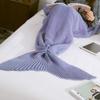 New Mermaid Tail Blanket Soft and Comfortable All Season Universal Knitted Sofa Cover Blanket Skin Friendly Thick and Breathable