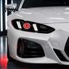 Universal Vehicle Projection Kit Dynamic Eye Car Light, Demon Synchronized RGB Animation Lamps, Decorative Auxiliary Projector Light 6/33 Mode Remote