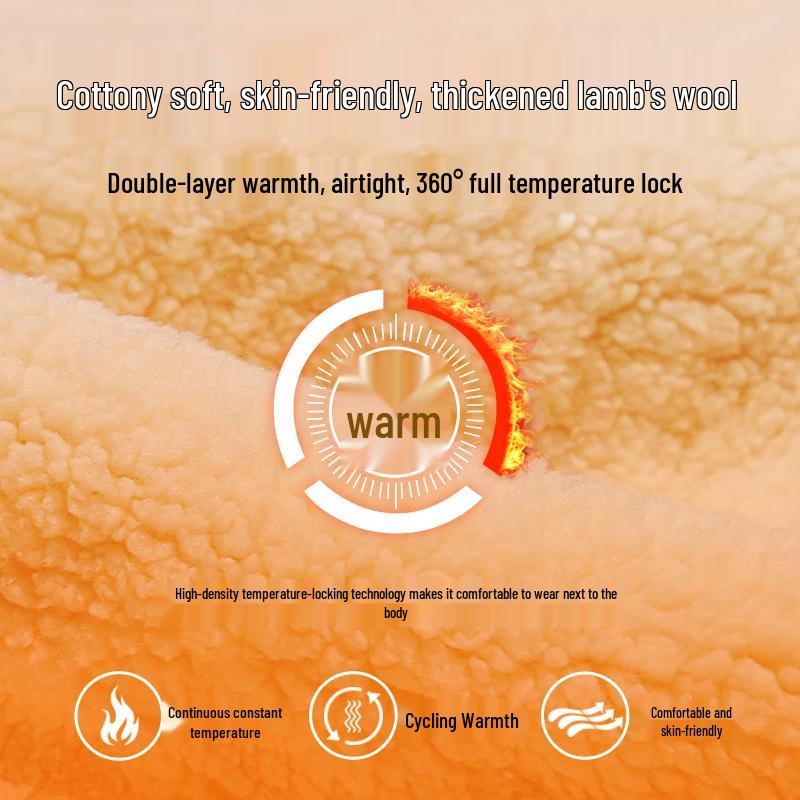 MINISO Men's Fleece-Lined Jogger Pants