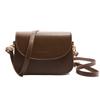 Solid Color Fashion Shoulder Messenger Bag Women's Winter New Simple and Popular Small Square Bag