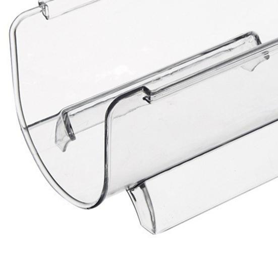 Stabelbart oppbevaringsstativ Glatte kanter Plast Knusesikker Flaskeorganisator for Kjøkken