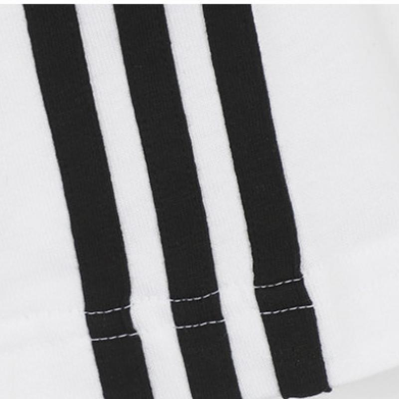 Adidas ShorT Sleeve Tee Oversized 3 STripe T shirT