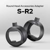 S-R2 Round Head Flash Adapter Rings Replacement for V850III TT685III AD200 V860III TT600 TT520III Photography Accessorie