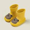 Children Rain Boots Boys Girls Rubber Shoes Four Seasons Waterproof Kids Water Shoes Non-Slip