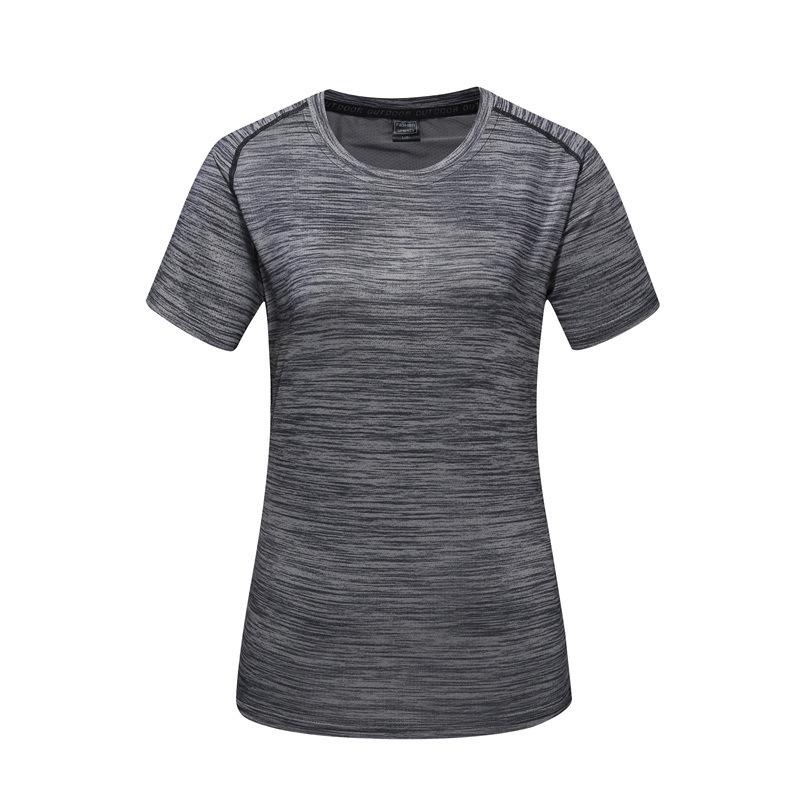Summer Camouflage Quick-Dry Crew Neck T-Shirt for Running - Unisex Plus Size