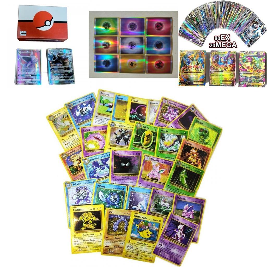 Exquisite Pokemon Tcg Card Set With 100 Cards Including Vmax Gx And Mega Features