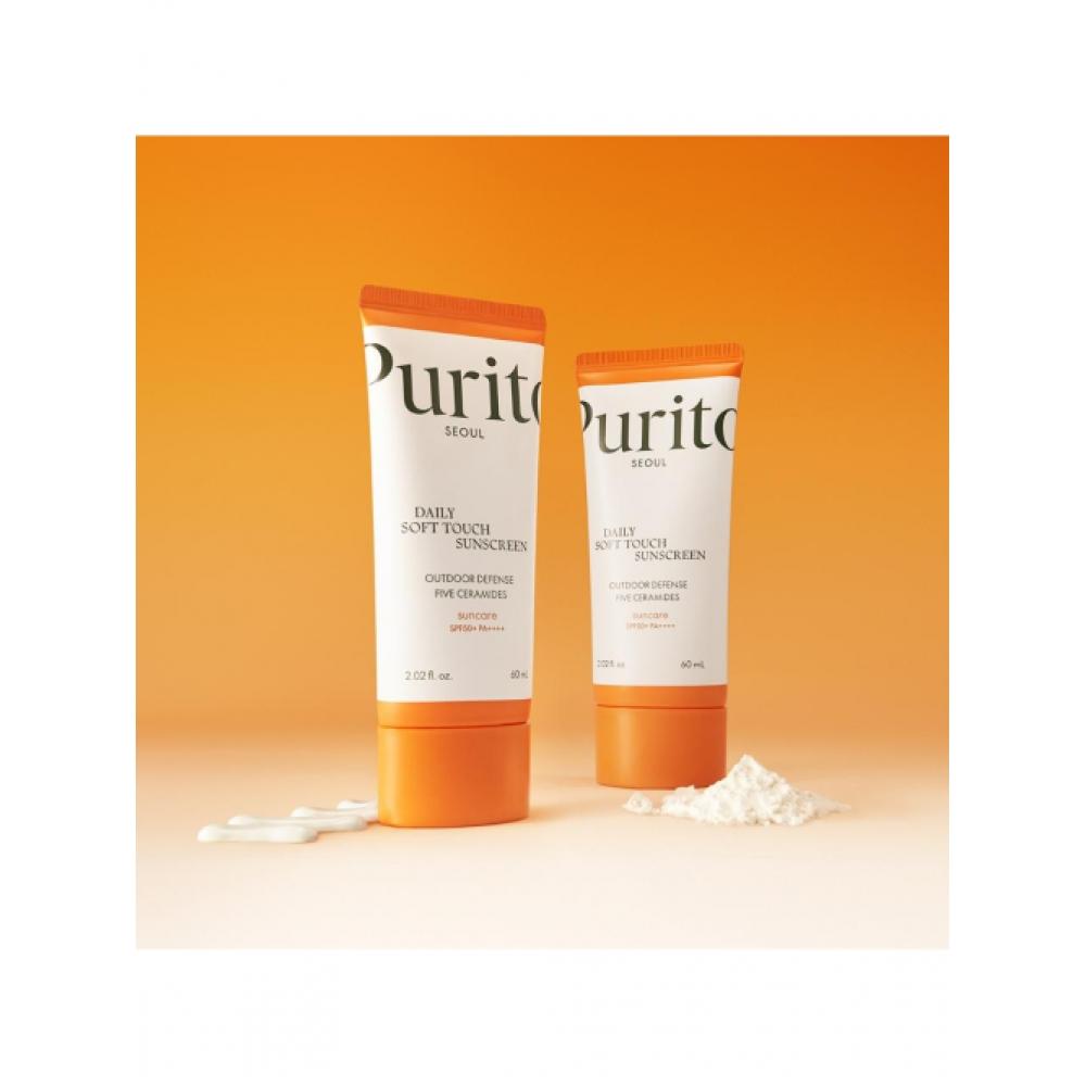 Purito Seoul [Eiserne Wandverteidigung Outdoor Sonnencreme] Tägliche Sonnencreme mit weichem Touch 60ml