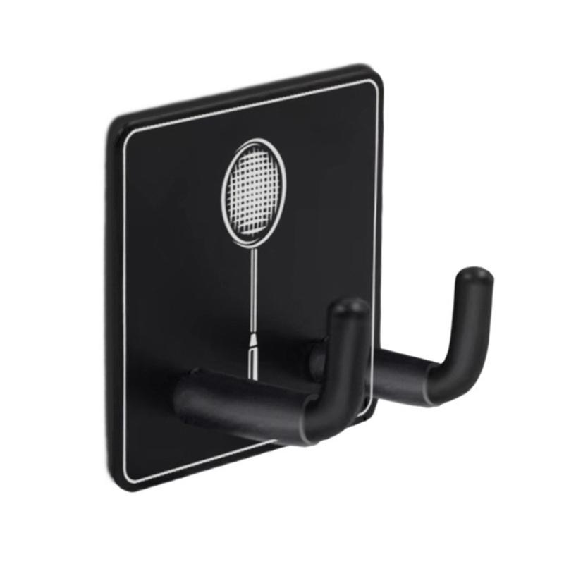 

Держатель для бадминтонных ракеток Крючок из нержавеющей стали Настенный держатель для ракеток Стойка для хранения теннисных ракеток Простой в использовании 1