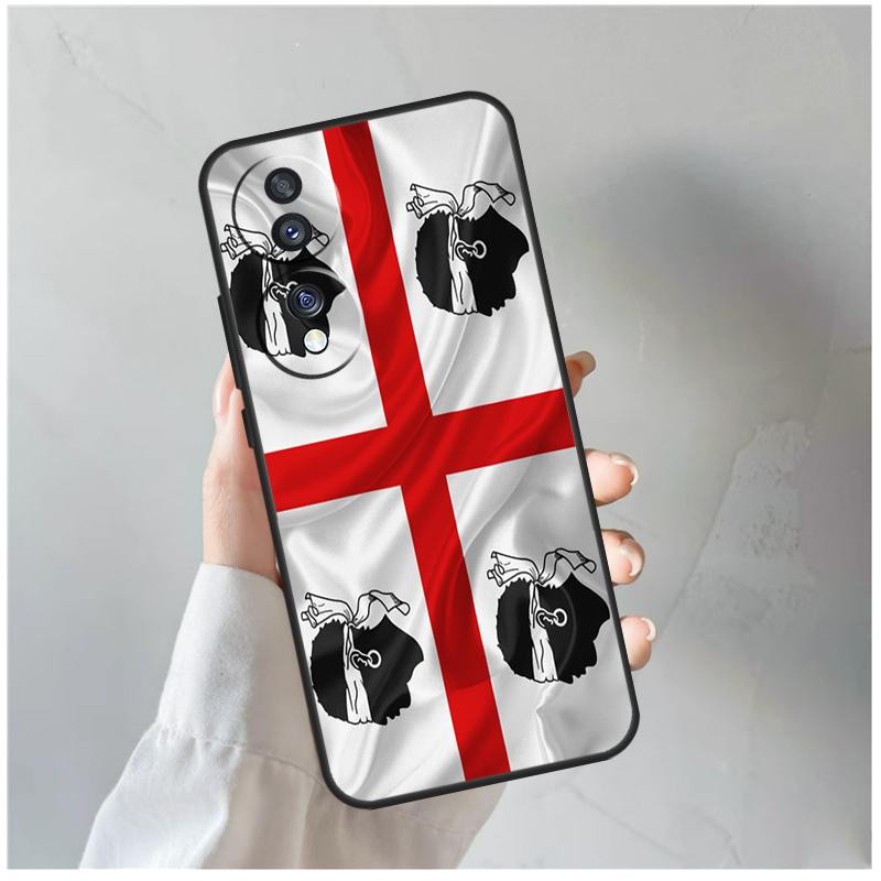 

Flag of Sardinia For Honor Magic 8 Pro 6 7 Lite Case For Honor Win RT 50 70 90 200 400 X8c X8b X9a X9b X9c X9d Honor 400 Lite