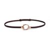 New Adjustable Women's Circle Buckle Belt, Thin Belt, Sweet Dress, Belt Buckle, Versatile Hook Buckle