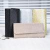 Handtasche Damen Bankett-Tasche Umhängetasche mit Kette Abendkleid-Tasche Glänzende Handtasche